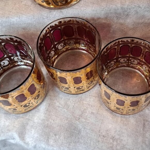 Vintage Culver Rocks Glasses - Picture 3 of 8